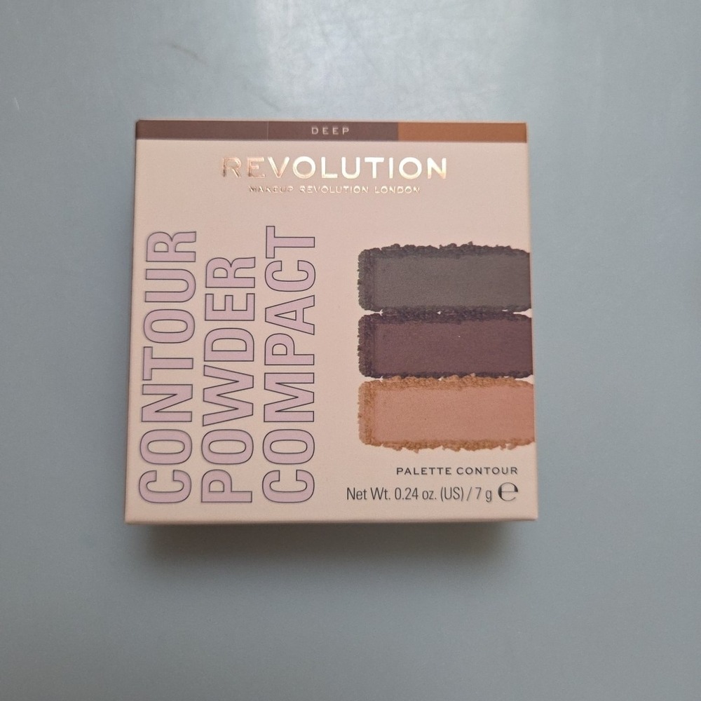 Makeup Revolution London‎ Contour Powder Compact Deep 0.24 oz Palette NIB